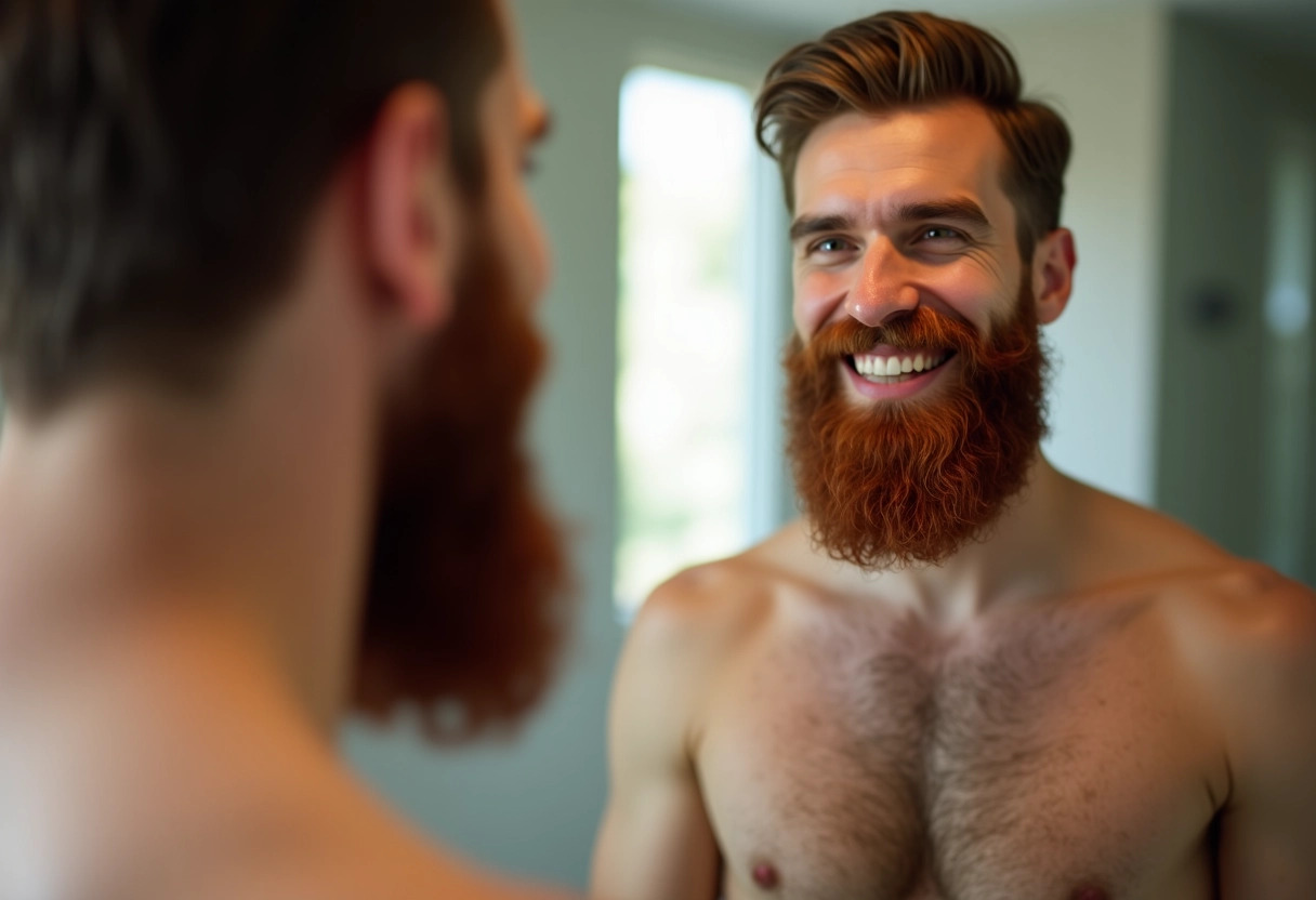 barbe rousse