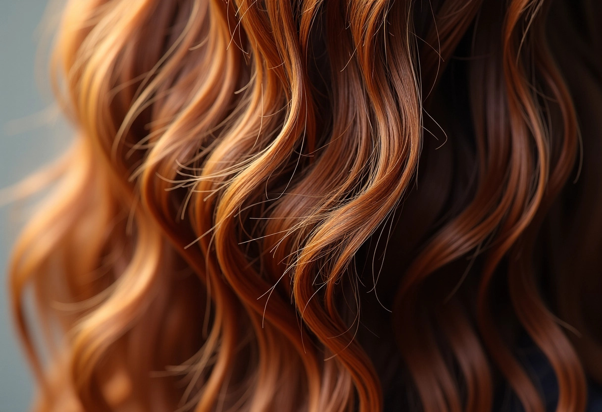 cheveux caramel