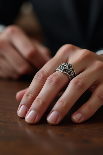 Pourquoi offrir une chevalière en argent pour homme : signification et tradition