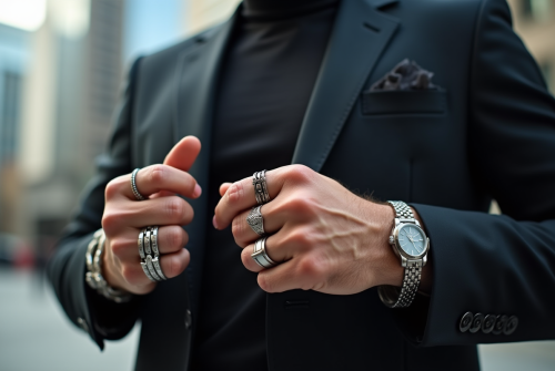 Comment choisir des bijoux pour homme en argent dignes des plus grandes maisons