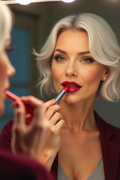 Couleur de rouge à lèvres conseillée pour femme de 60 ans : conseils beauté