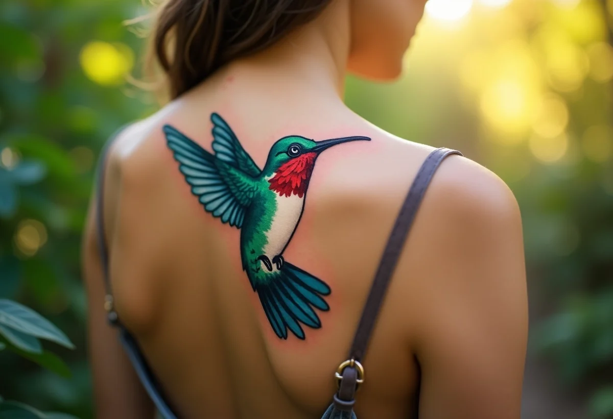 Légendes et mystères autour de la signification du tatouage colibri